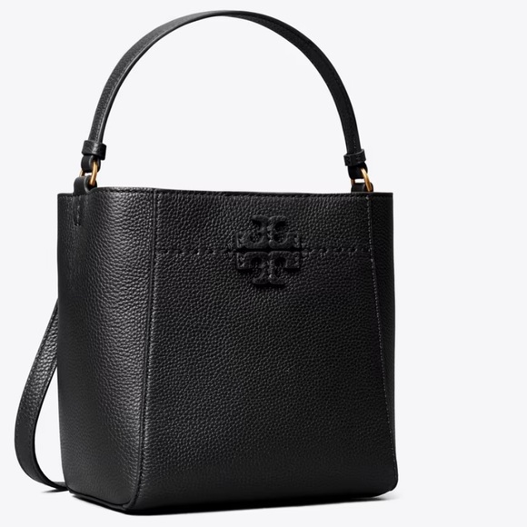 Tory Burch - Small McGraw Bucket Bag - Picture 11 of 11